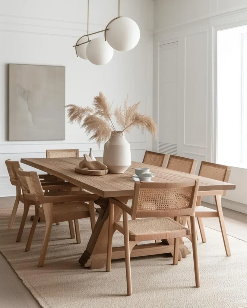 Dining room wooden furniture