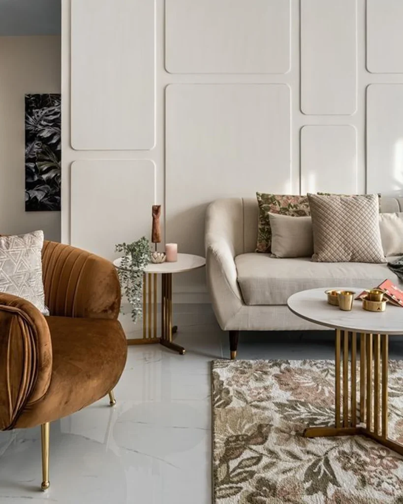 Living room wooden furniture